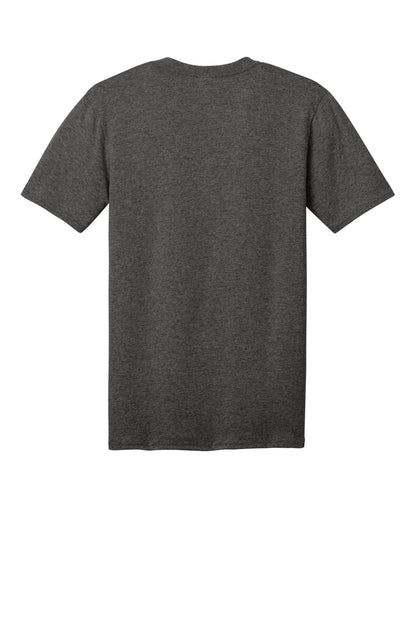 Custom Embroidered Port & Co T-Shirts  in Dark Heather Grey