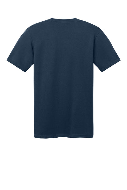Port & Company Core Cotton V-Neck Tee. PC54V