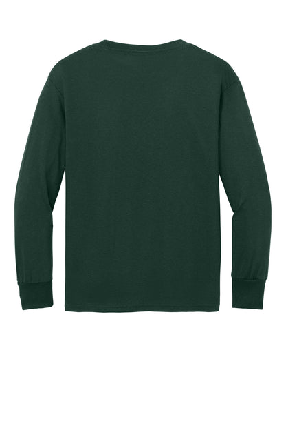 Custom Embroidered Port & Co T-Shirts  in Dark Green
