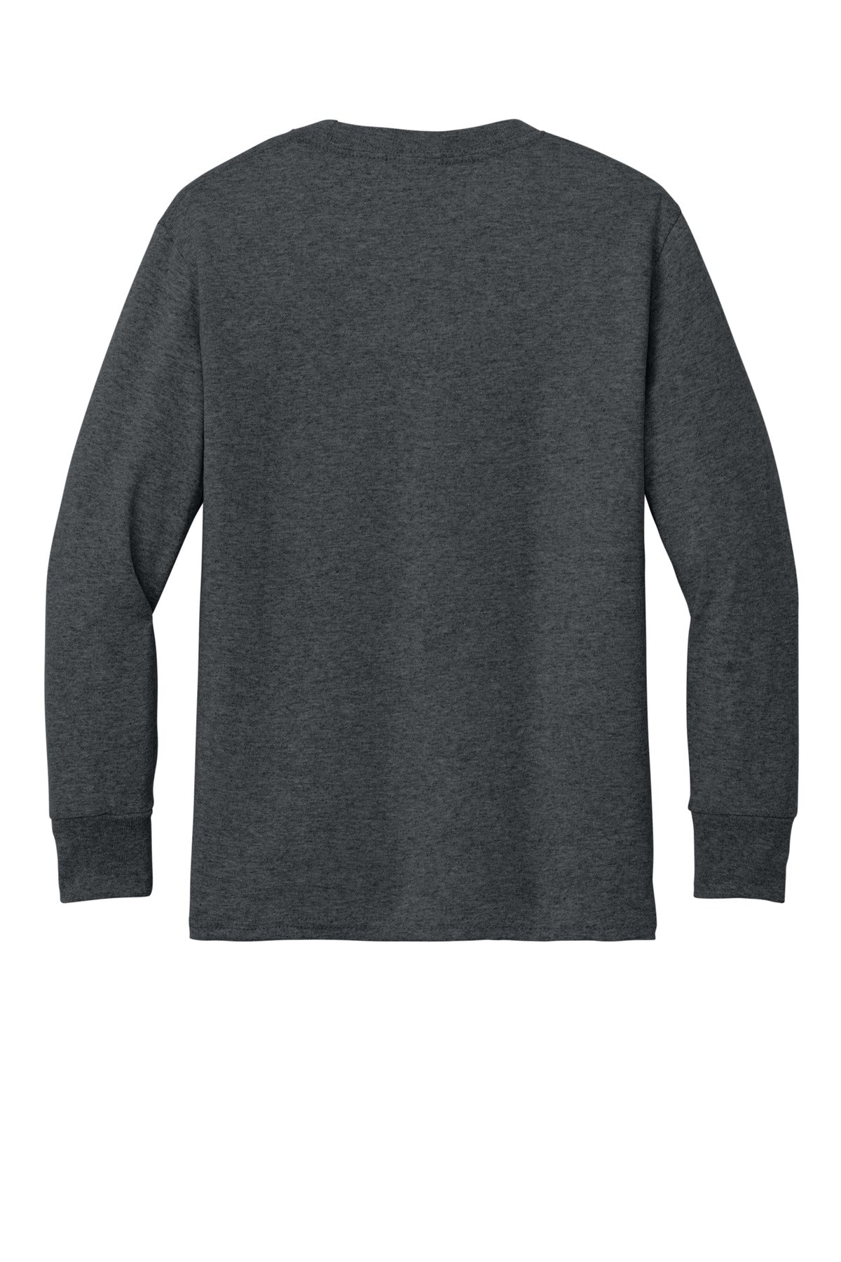 Custom Embroidered Port & Co T-Shirts  in Dark Heather Grey
