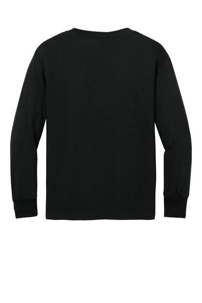 Port & Company Youth Long Sleeve Core Cotton Tee. PC54YLS
