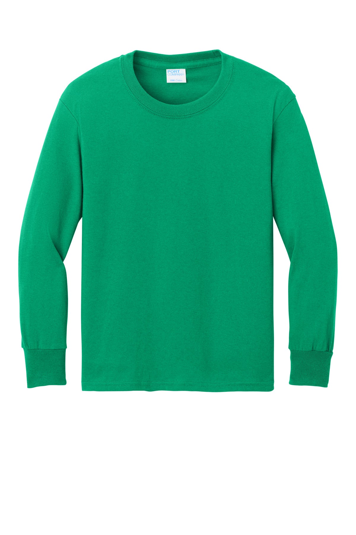 Custom Embroidered Port & Co T-Shirts  in Kelly