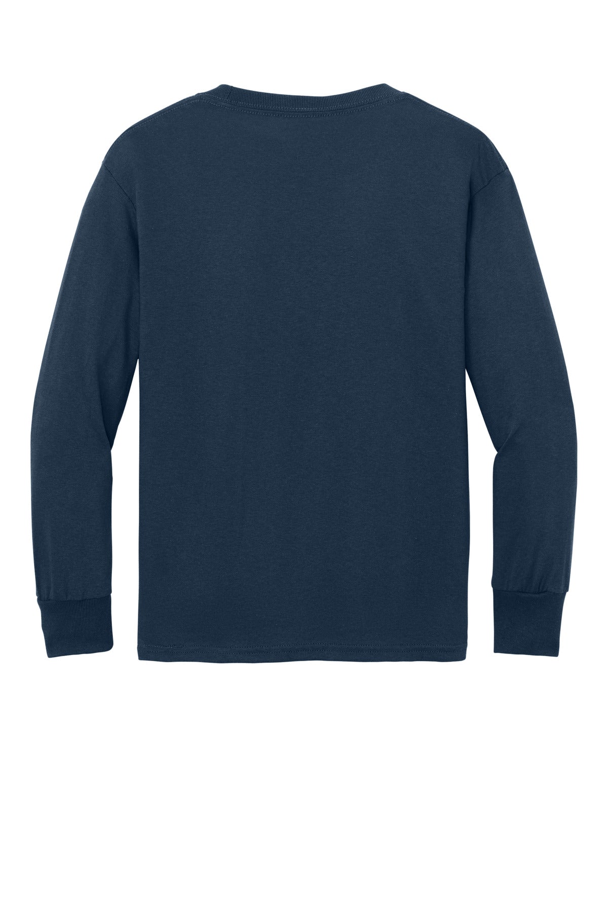Custom Embroidered Port & Co T-Shirts  in Navy