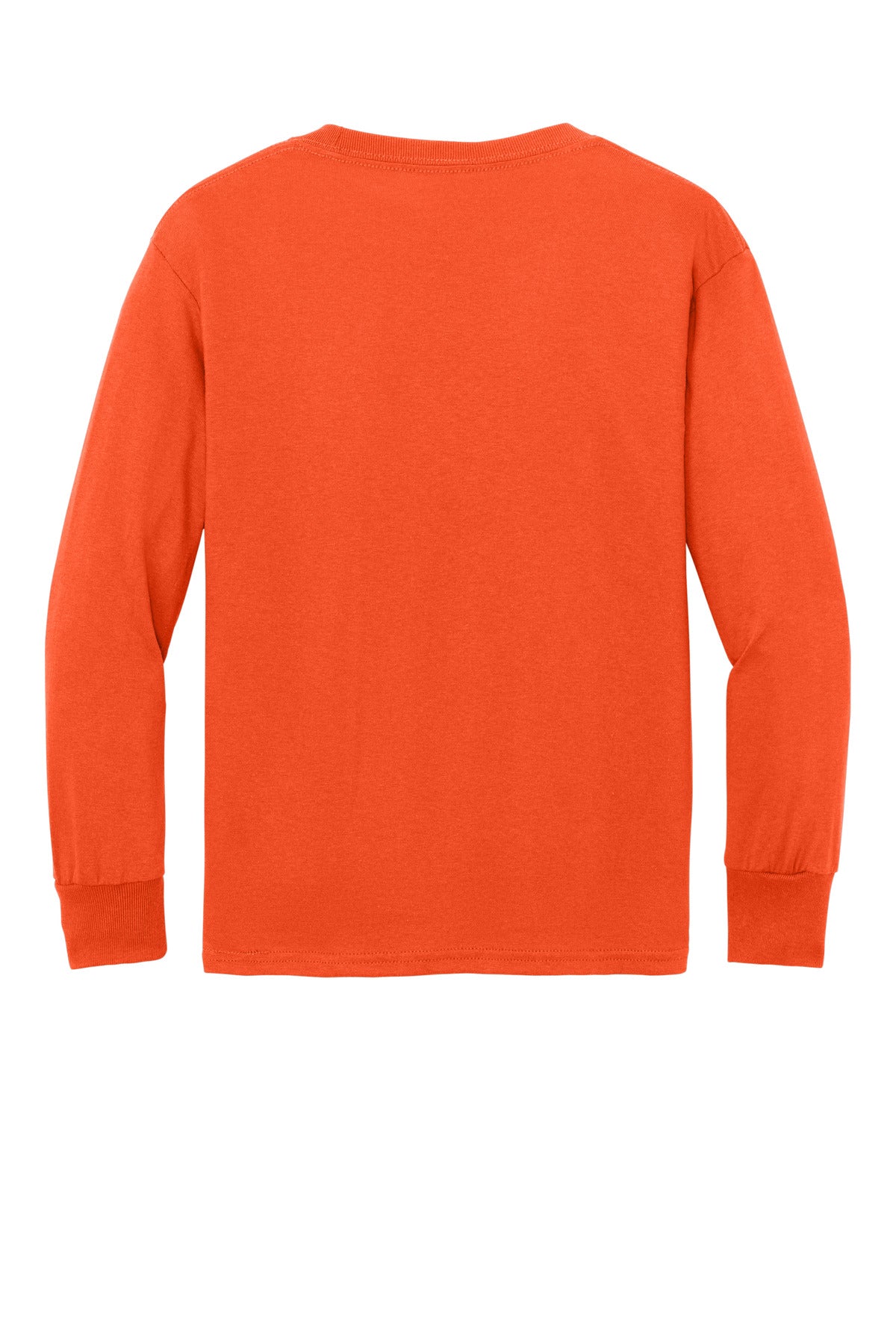 Custom Embroidered Port & Co T-Shirts  in Orange