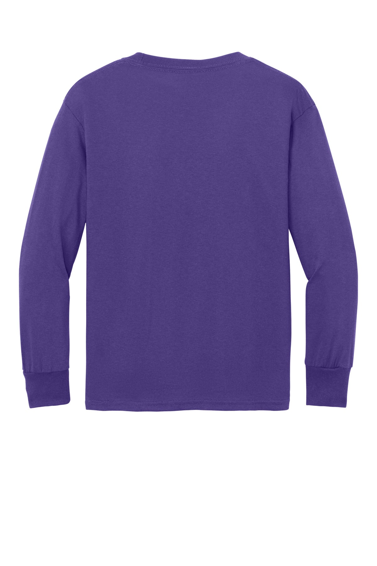 Custom Embroidered Port & Co T-Shirts  in Purple