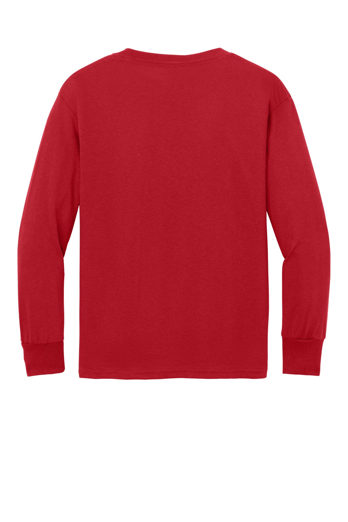 Custom Embroidered Port & Co T-Shirts  in Red
