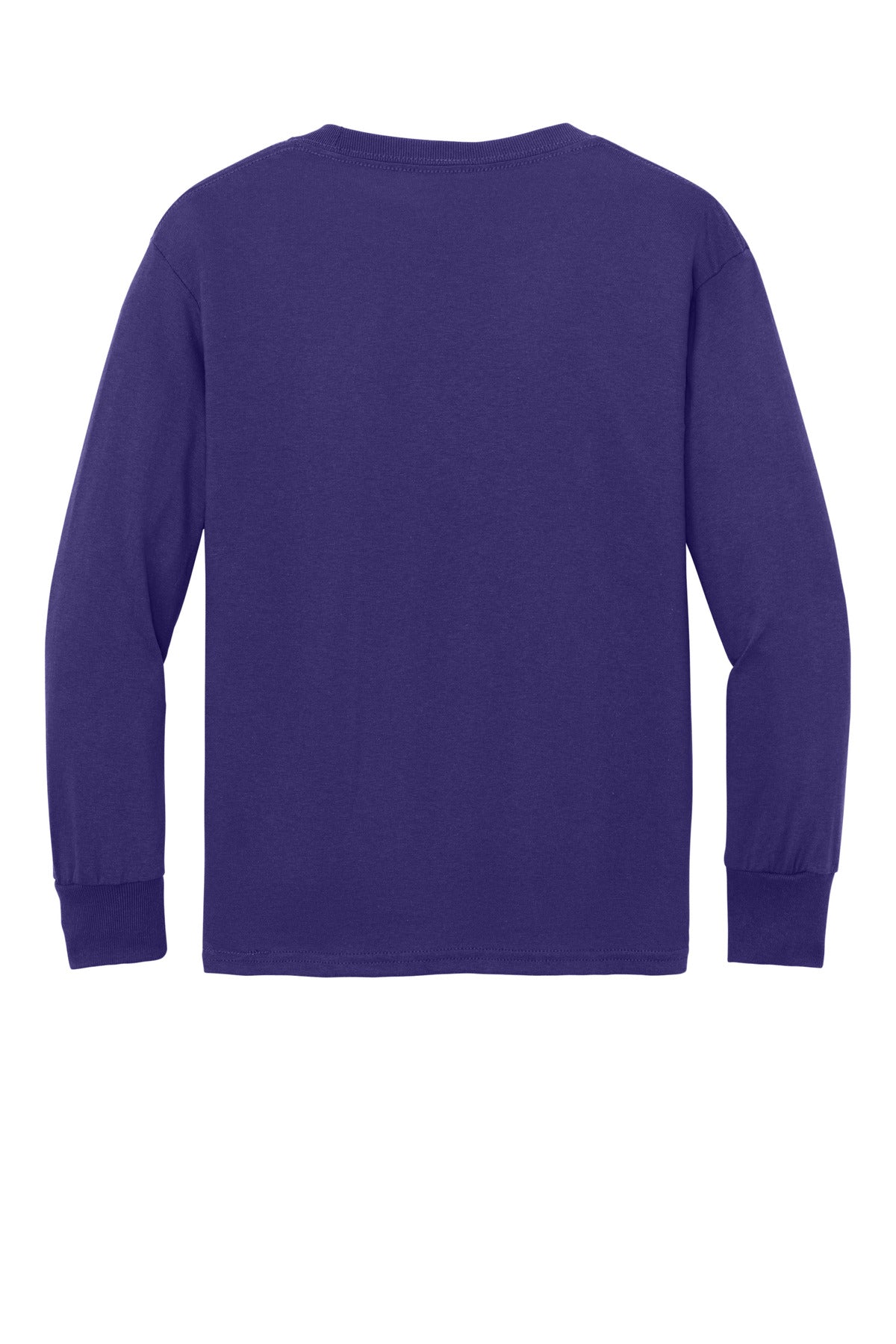 Custom Embroidered Port & Co T-Shirts  in Team Purple