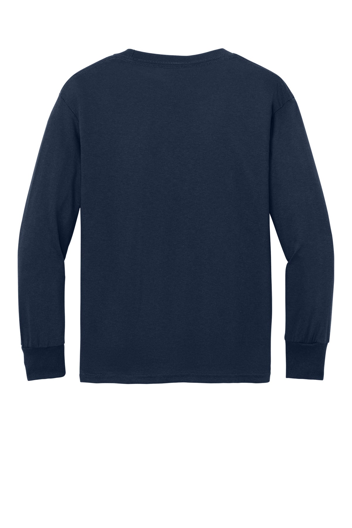 Custom Embroidered Port & Co T-Shirts  in True Navy