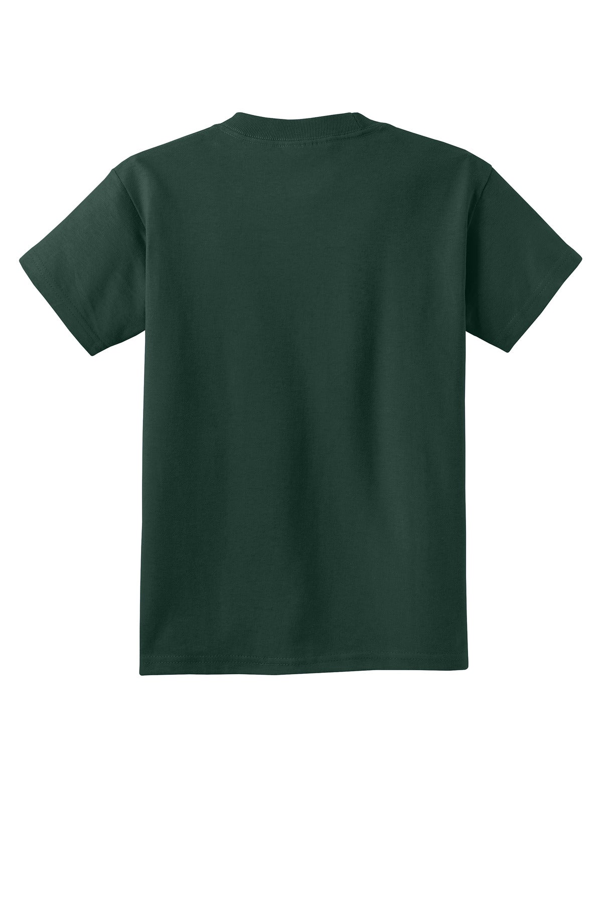 Custom Embroidered Port & Co T-Shirts  in Dark Green