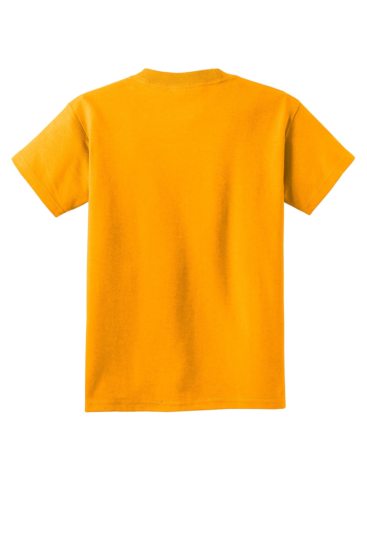 Custom Embroidered Port & Co T-Shirts  in Gold
