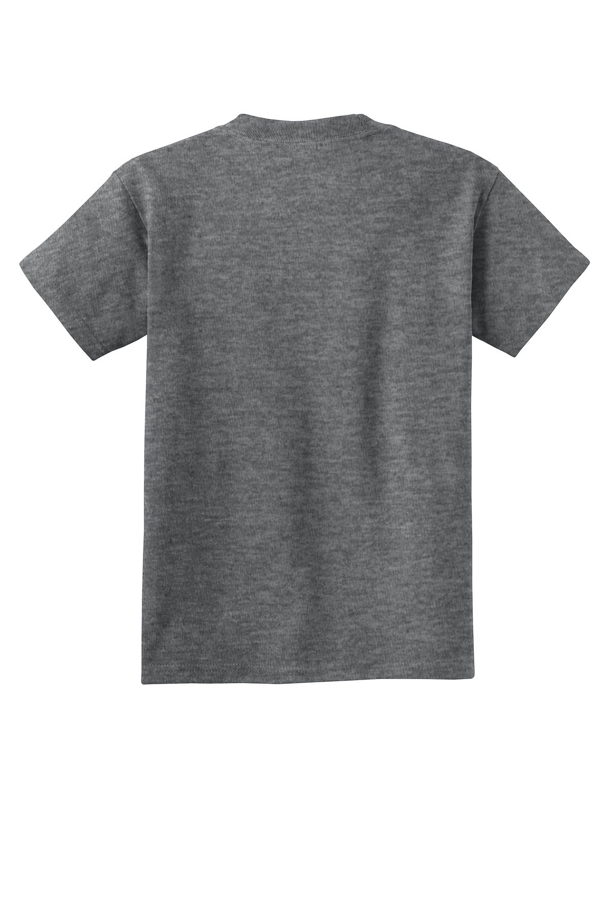 Custom Embroidered Port & Co T-Shirts  in Graphite Heather
