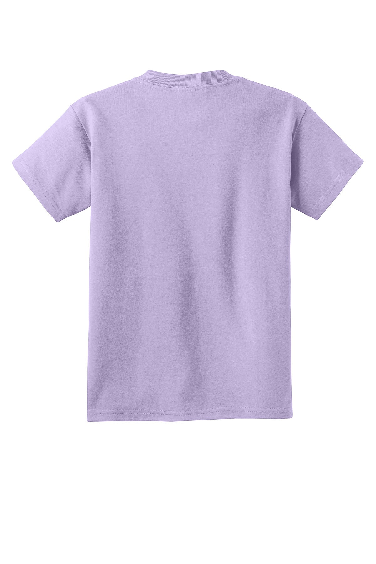 Custom Embroidered Port & Co T-Shirts  in Lavender