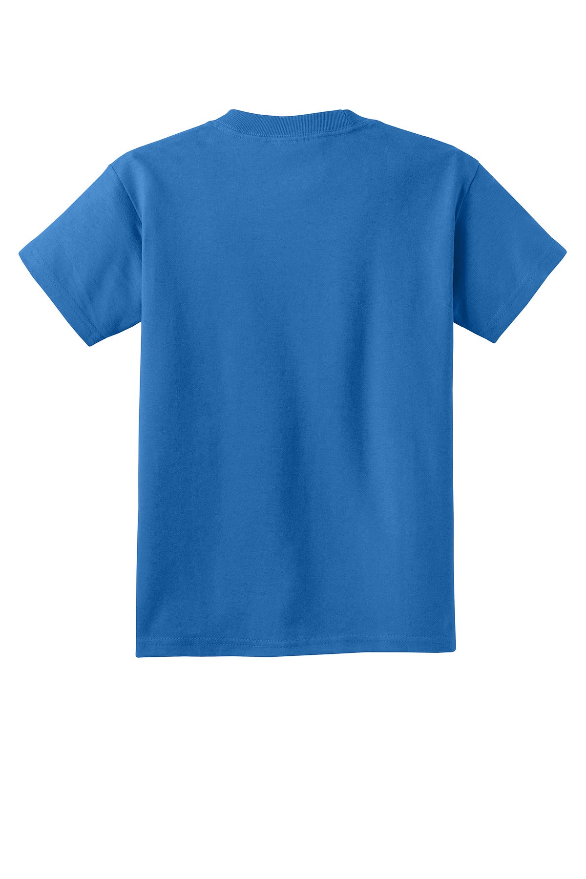 Custom Embroidered Port & Co T-Shirts  in Royal
