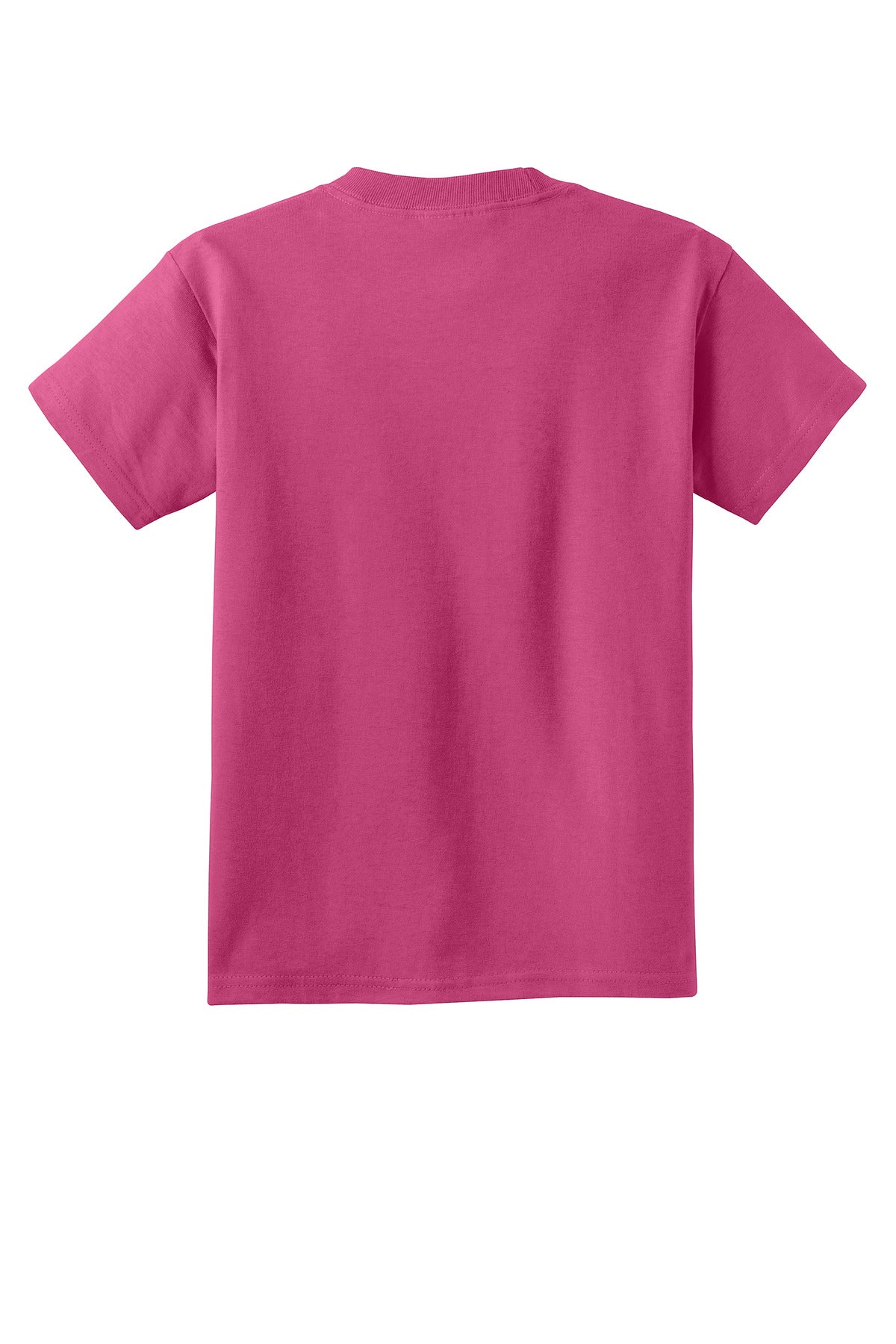 Custom Embroidered Port & Co T-Shirts  in Sangria