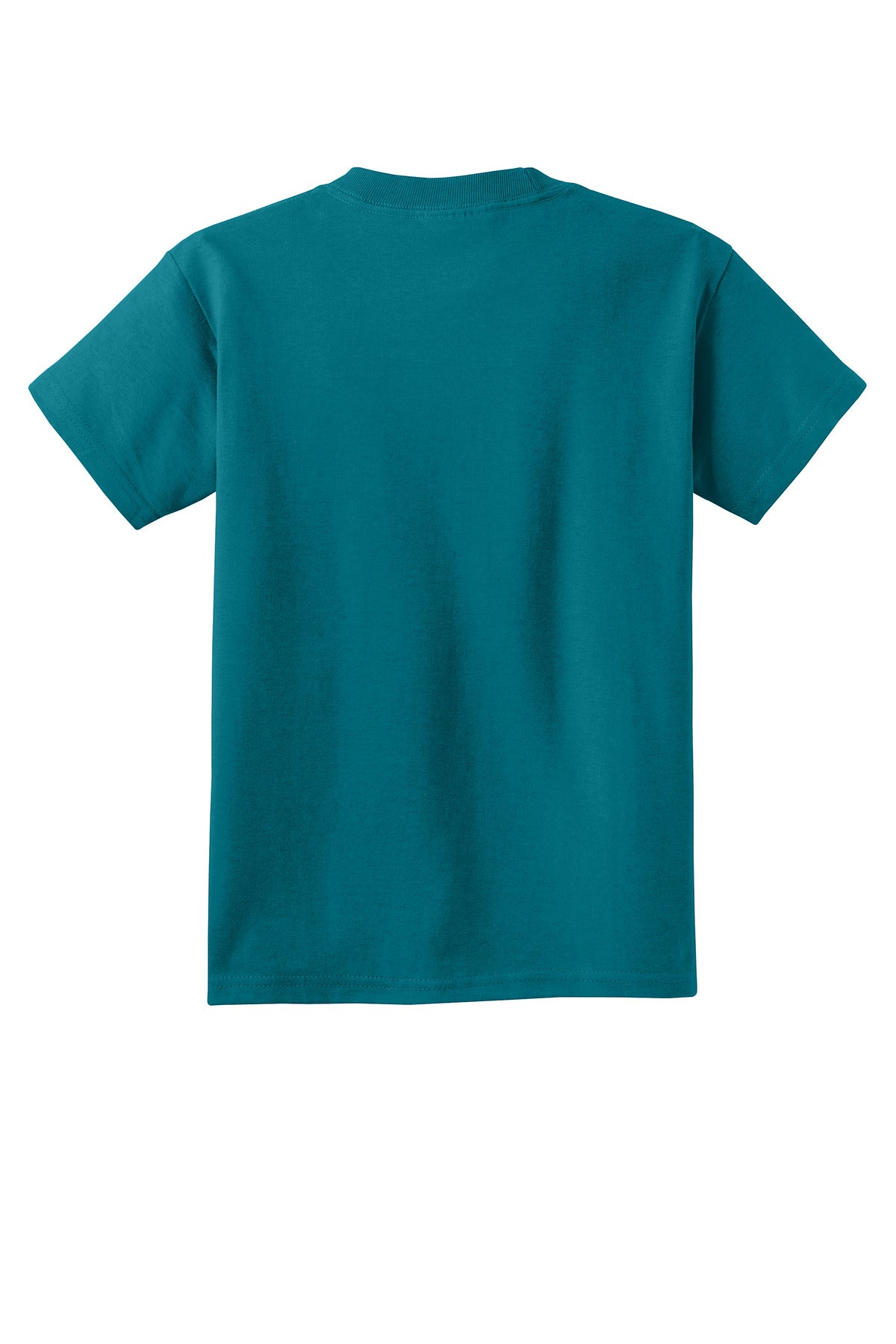 Custom Embroidered Port & Co T-Shirts  in Teal