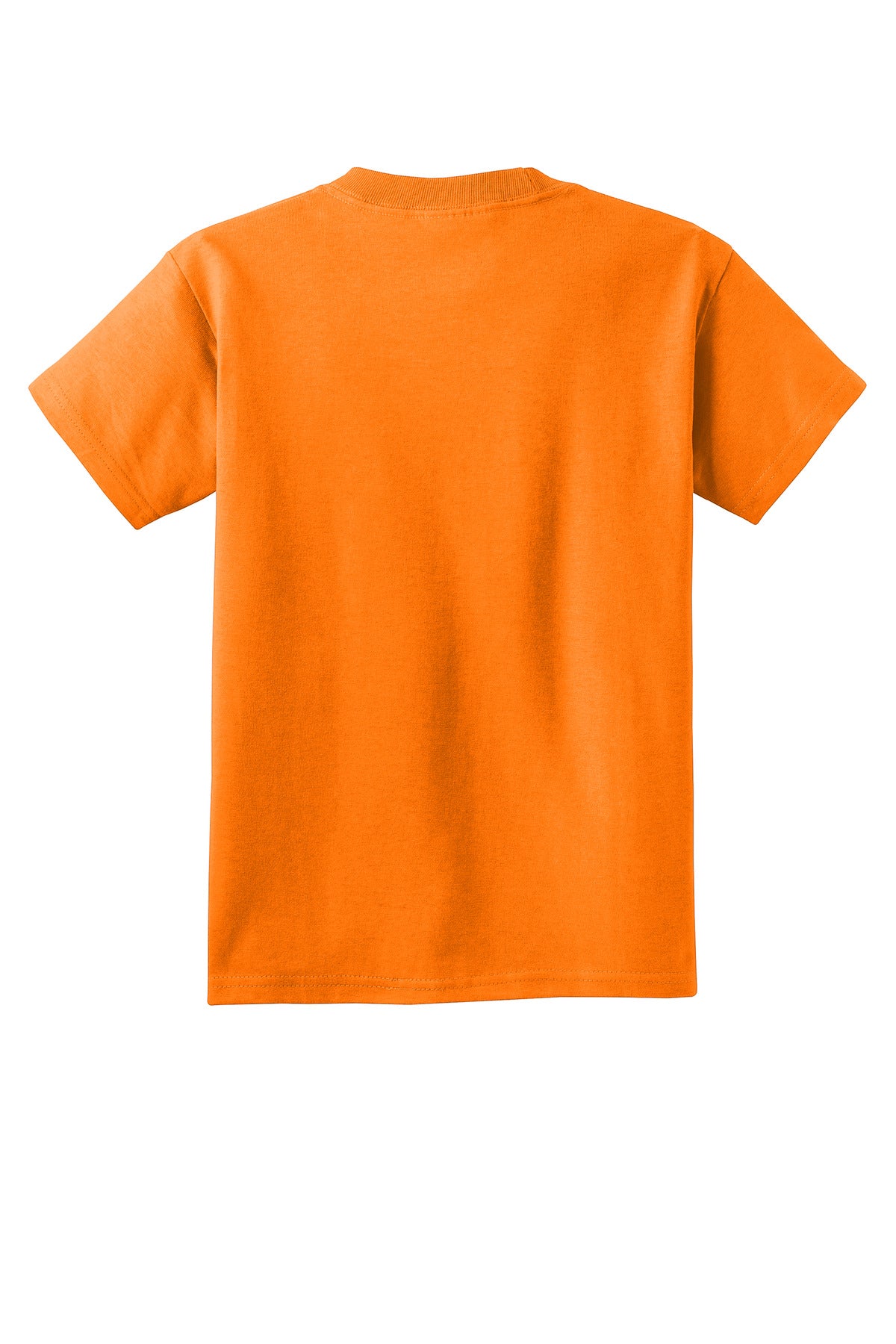 Custom Embroidered Port & Co T-Shirts  in Tennessee Orange