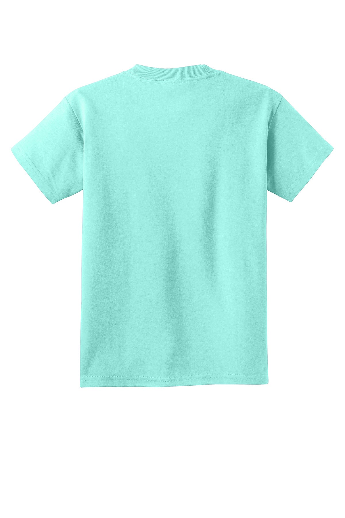Custom Embroidered Port & Co T-Shirts  in True Celadon