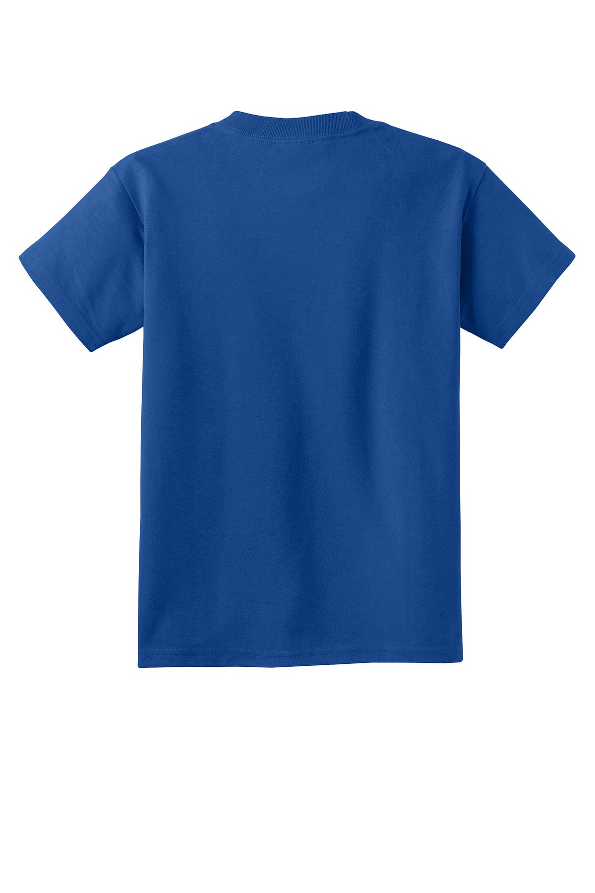 Custom Embroidered Port & Co T-Shirts  in True Royal