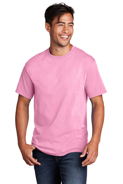 Port & Company - Core Cotton Tee. PC54 Candy Pink