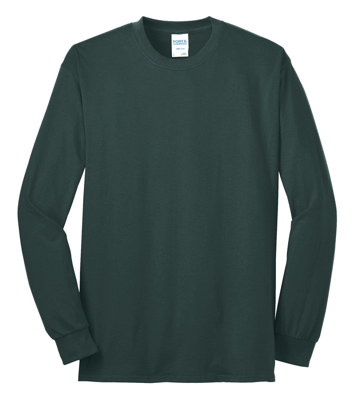 Custom Embroidered Port & Co T-Shirts  in Dark Green