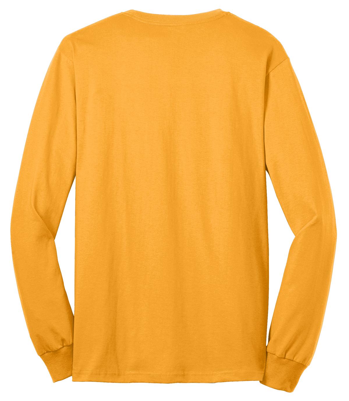 Custom Embroidered Port & Co T-Shirts  in Gold