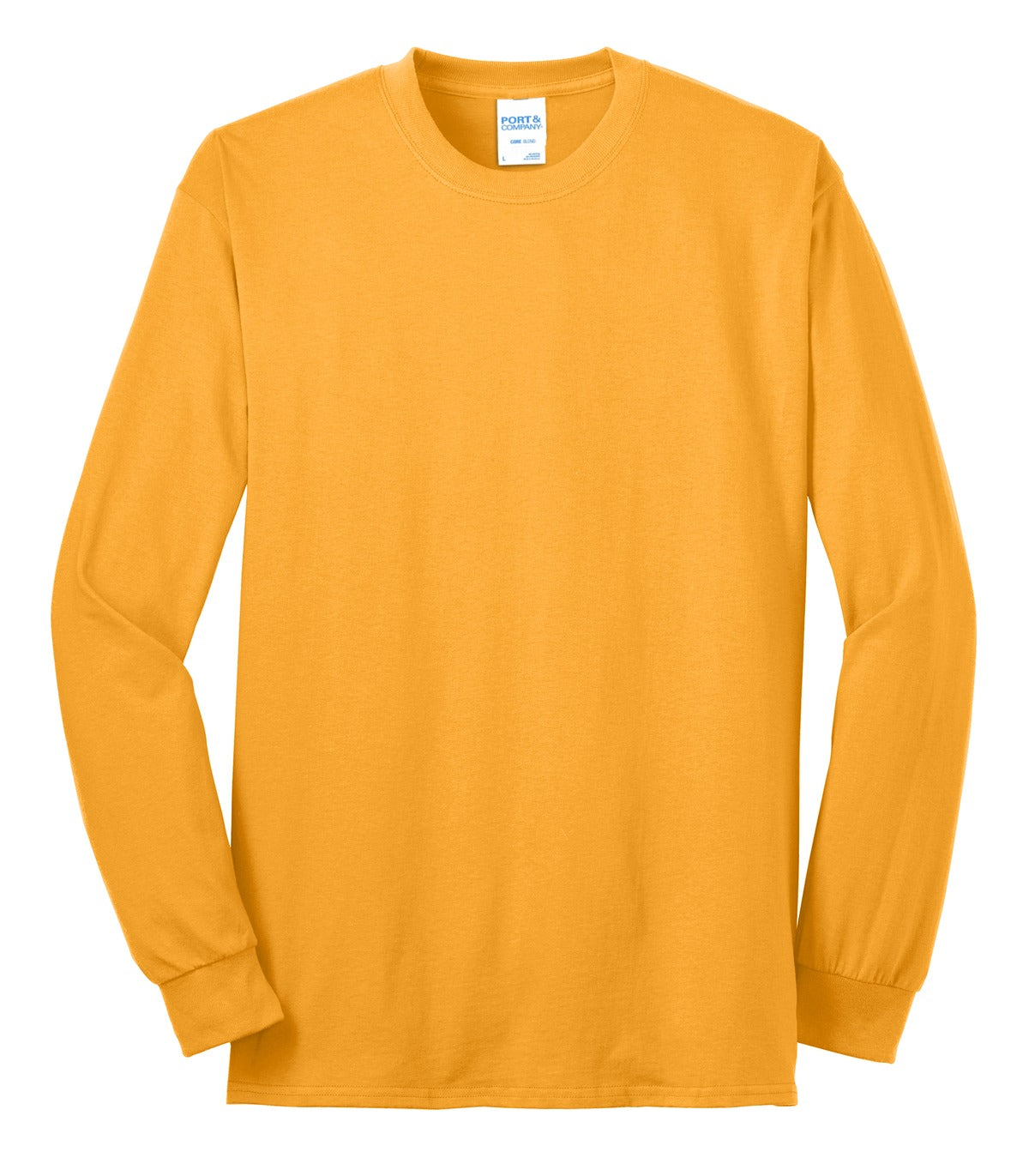 Custom Embroidered Port & Co T-Shirts  in Gold