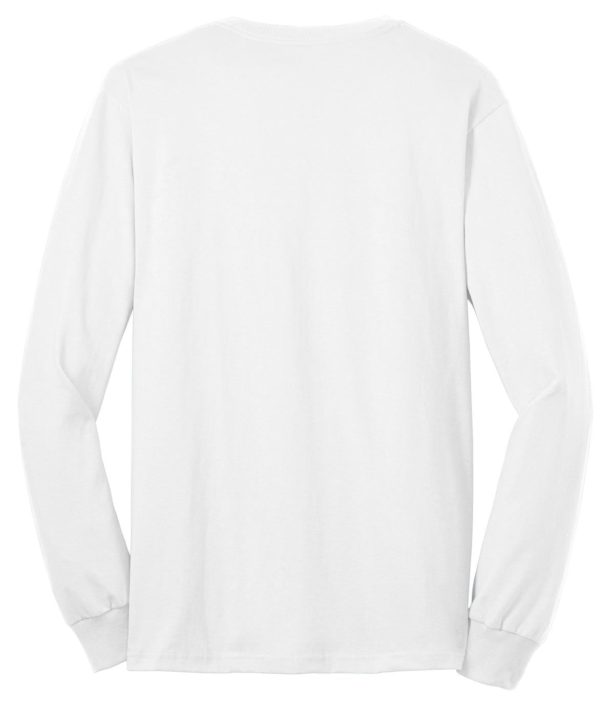 Custom Embroidered Port & Co T-Shirts  in White