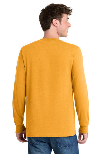 Custom Embroidered Port & Co T-Shirts  in Gold