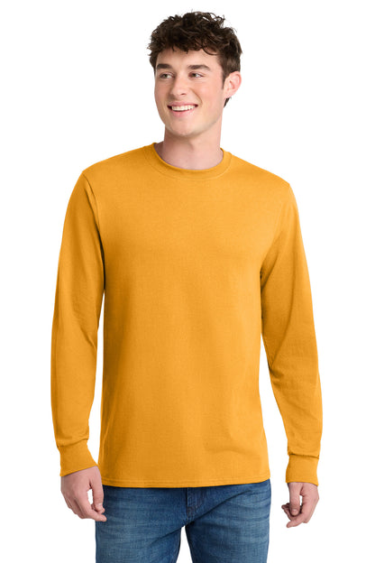 Custom Embroidered Port & Co T-Shirts  in Gold