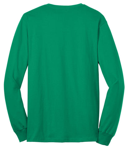 Custom Embroidered Port & Co T-Shirts  in Kelly