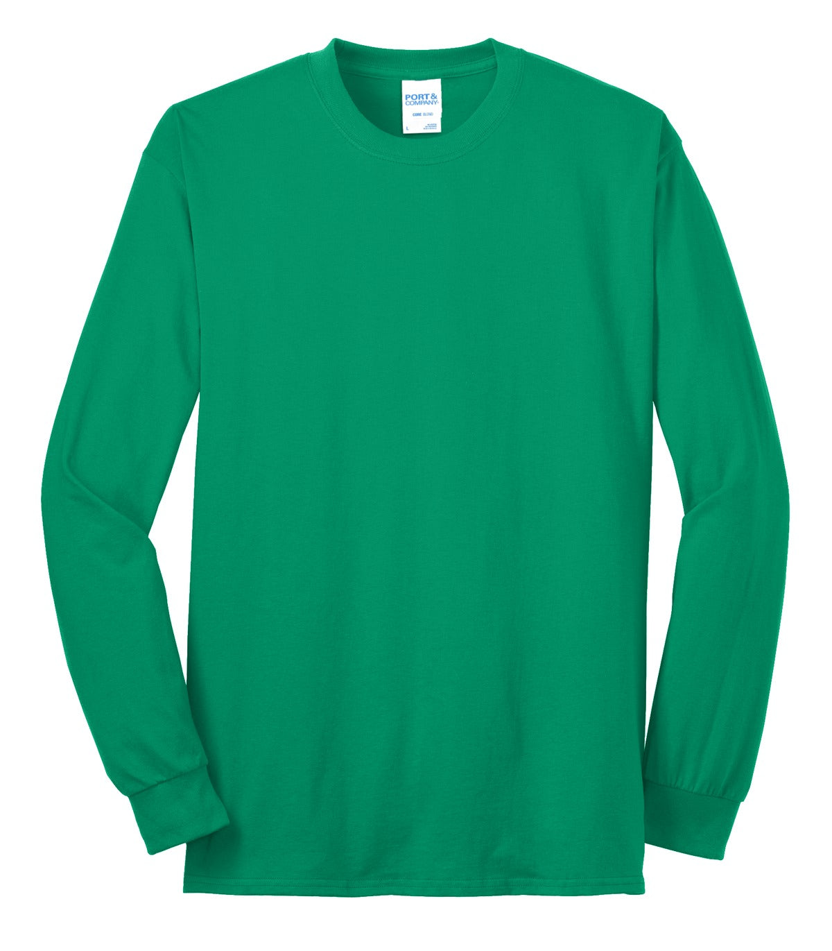 Custom Embroidered Port & Co T-Shirts  in Kelly