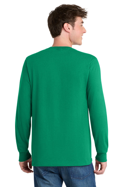Custom Embroidered Port & Co T-Shirts  in Kelly