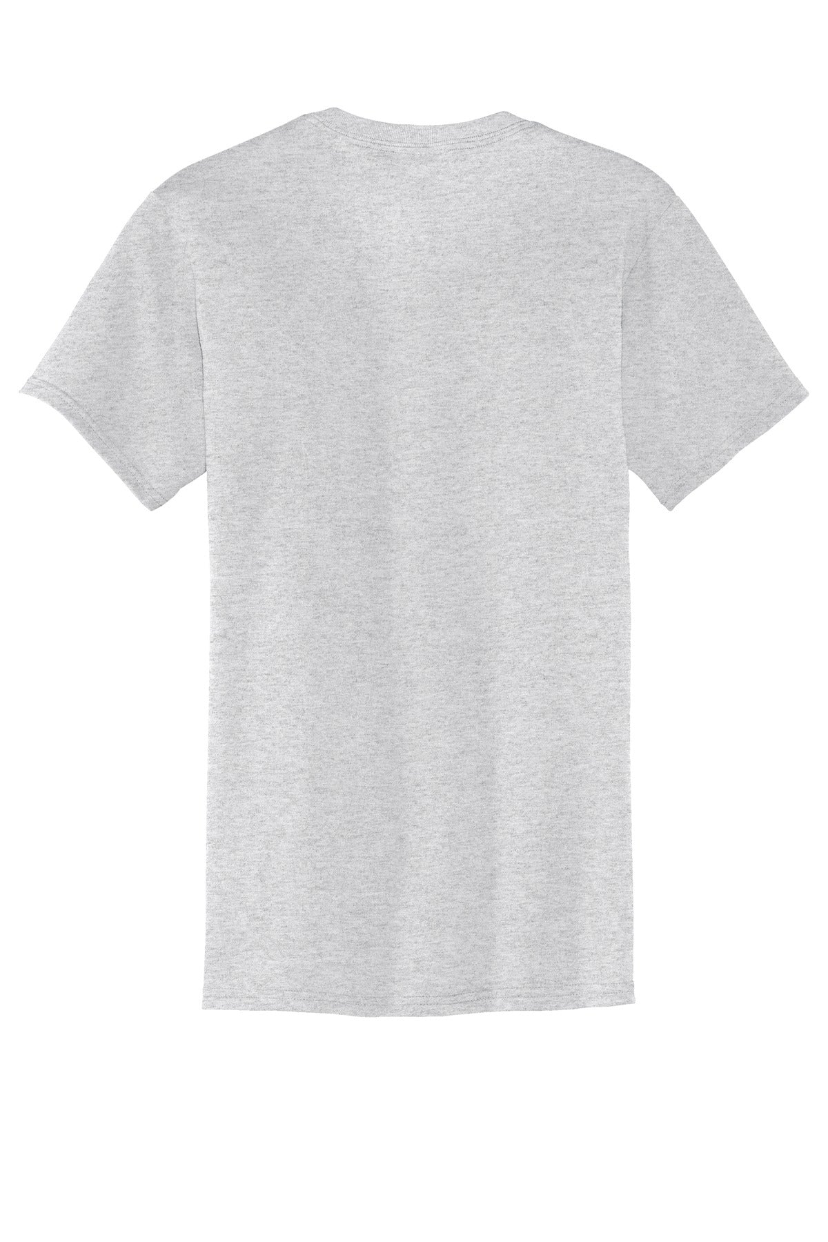 Custom Embroidered Port & Co T-Shirts  in Ash