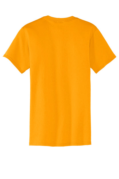 Custom Embroidered Port & Co T-Shirts  in Gold