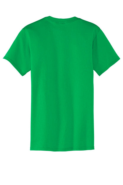 Custom Embroidered Port & Co T-Shirts  in Kelly
