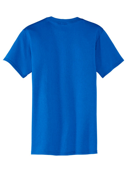 Port & Company - Core Blend Pocket Tee. PC55P Royal
