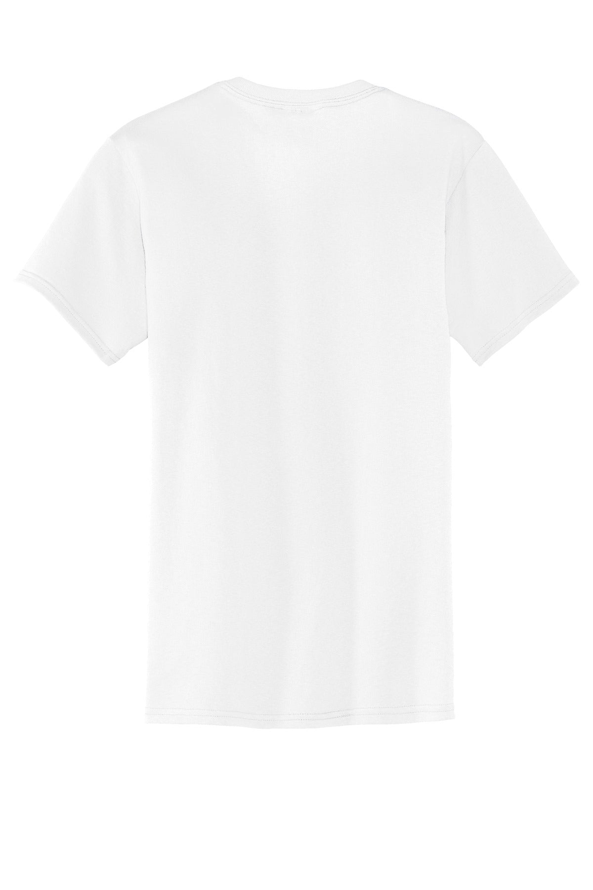 Custom Embroidered Port & Co T-Shirts  in White