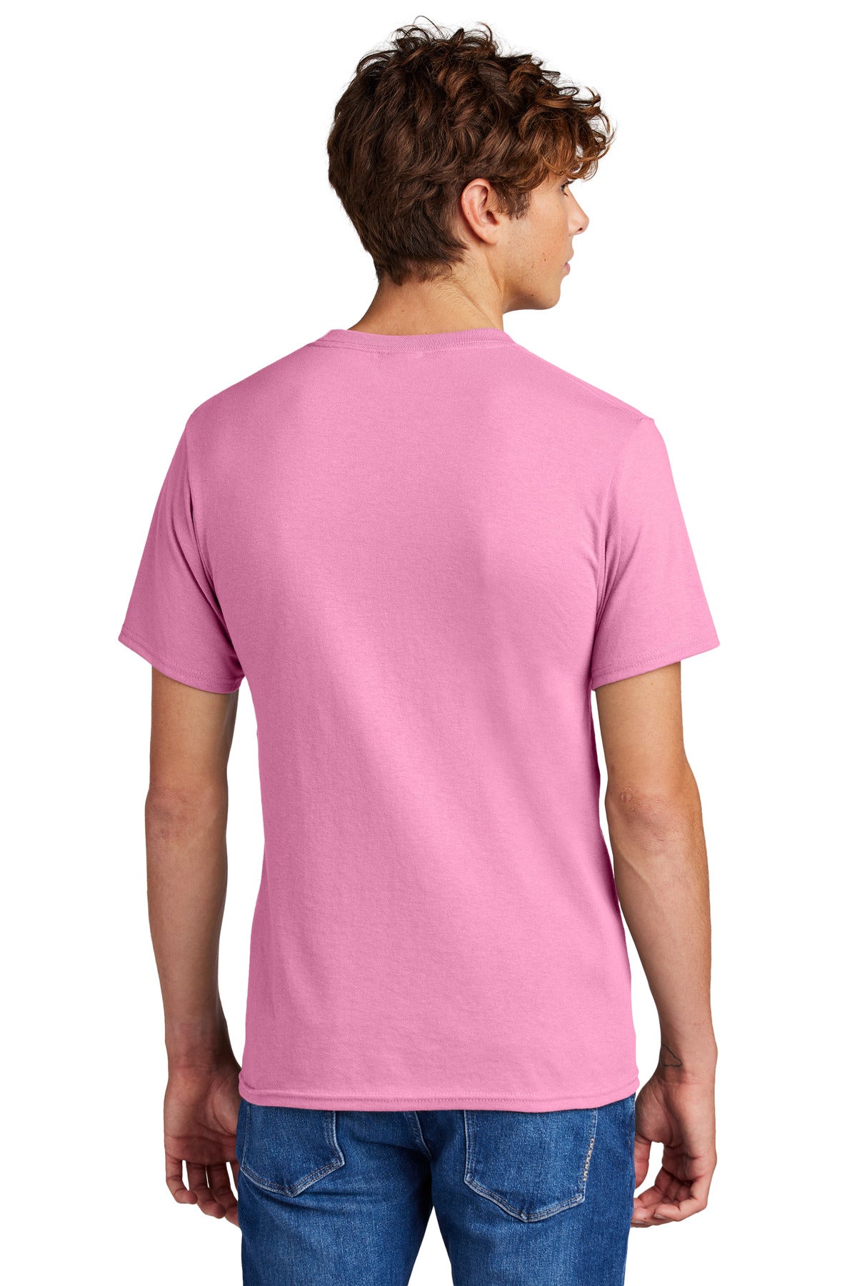 Custom Embroidered Port & Co Clothing in Candy Pink