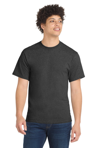 Custom Embroidered Port & Co Clothing in Dark Heather Grey