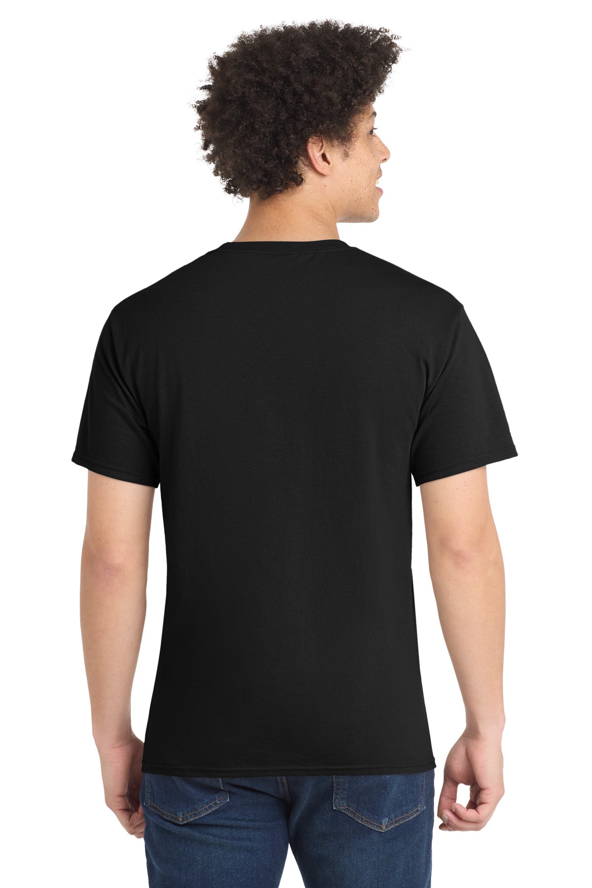 Custom Embroidered Port & Co Clothing in Jet Black