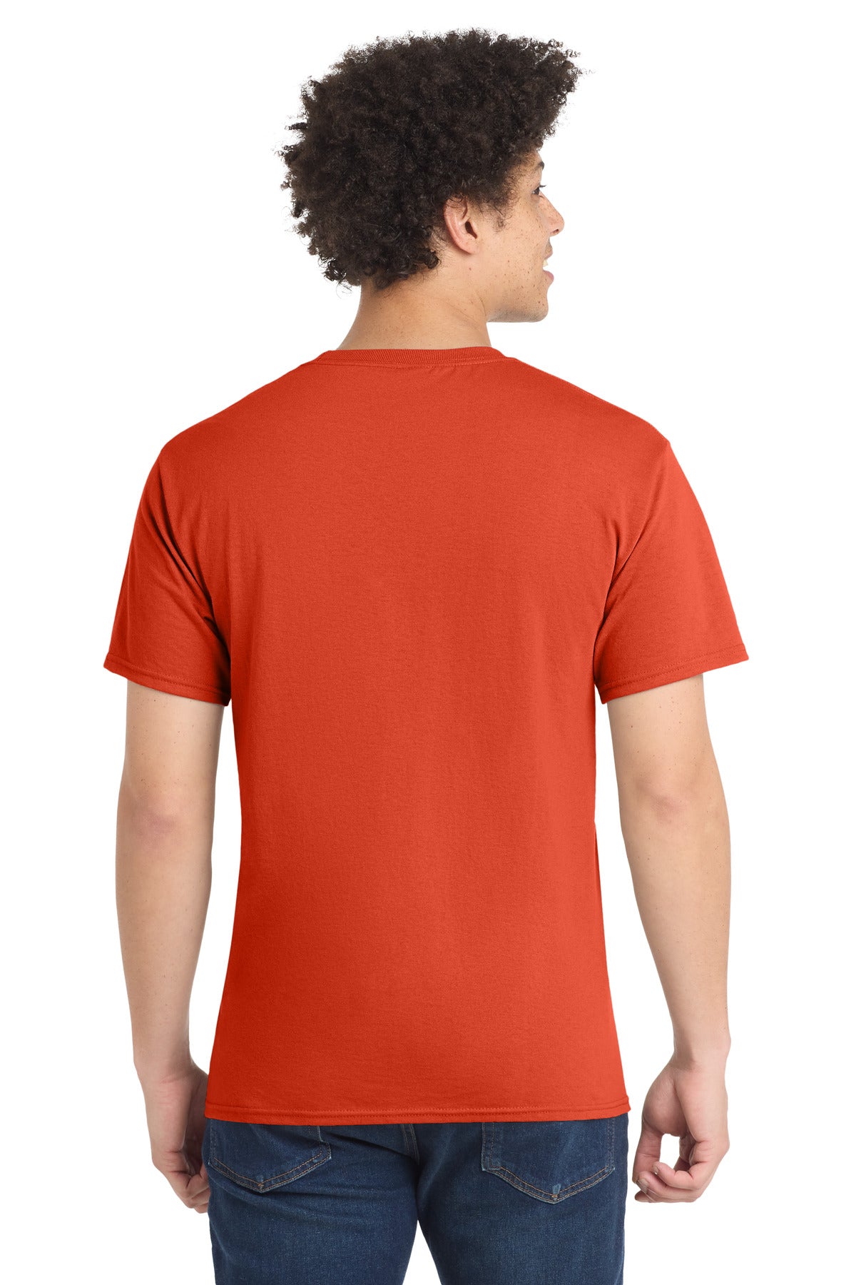 Custom Embroidered Port & Co Clothing in Orange