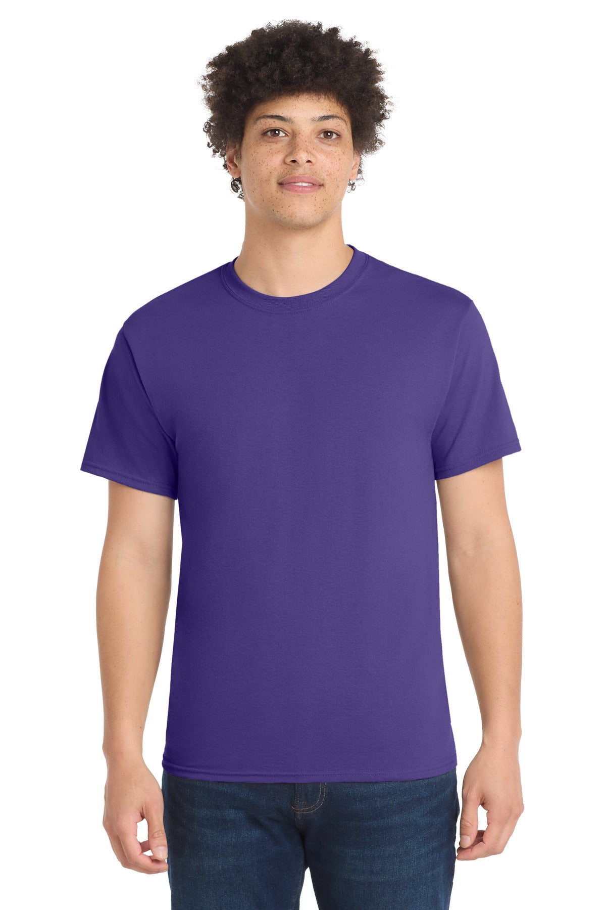 Custom Embroidered Port & Co Clothing in Purple