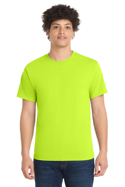 Custom Embroidered Port & Co Clothing in Safety Green