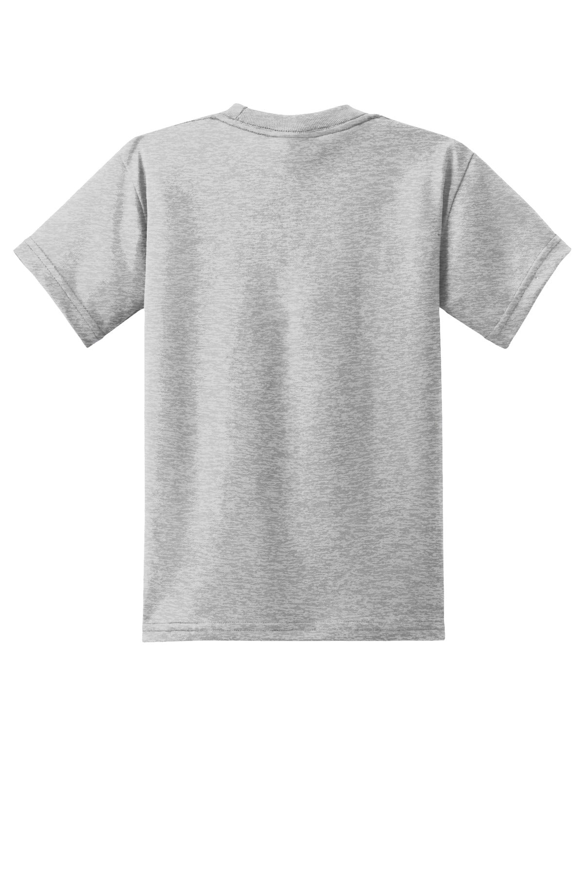 Custom Embroidered Port & Co T-Shirts  in Ash