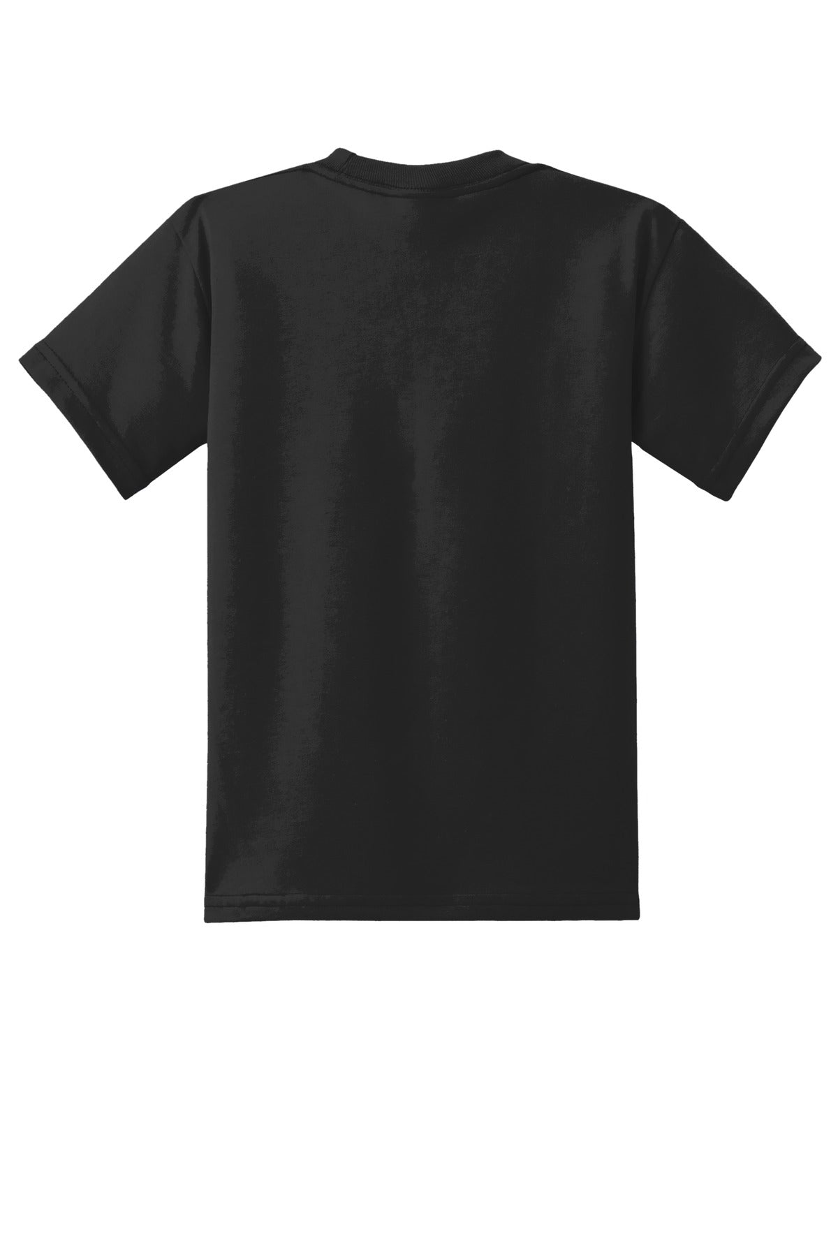 Custom Embroidered Port & Co T-Shirts  in Jet Black