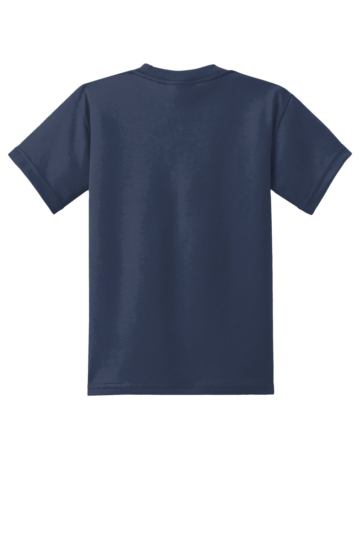 Custom Embroidered Port & Co T-Shirts  in Navy