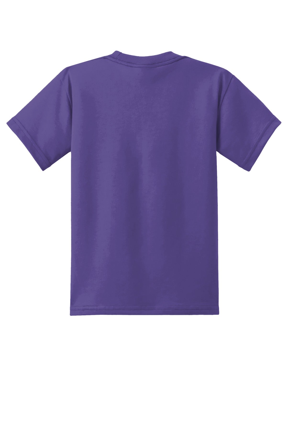 Custom Embroidered Port & Co T-Shirts  in Purple