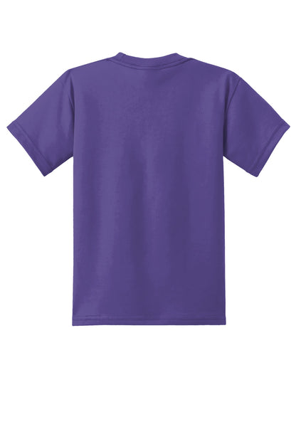 Custom Embroidered Port & Co T-Shirts  in Purple