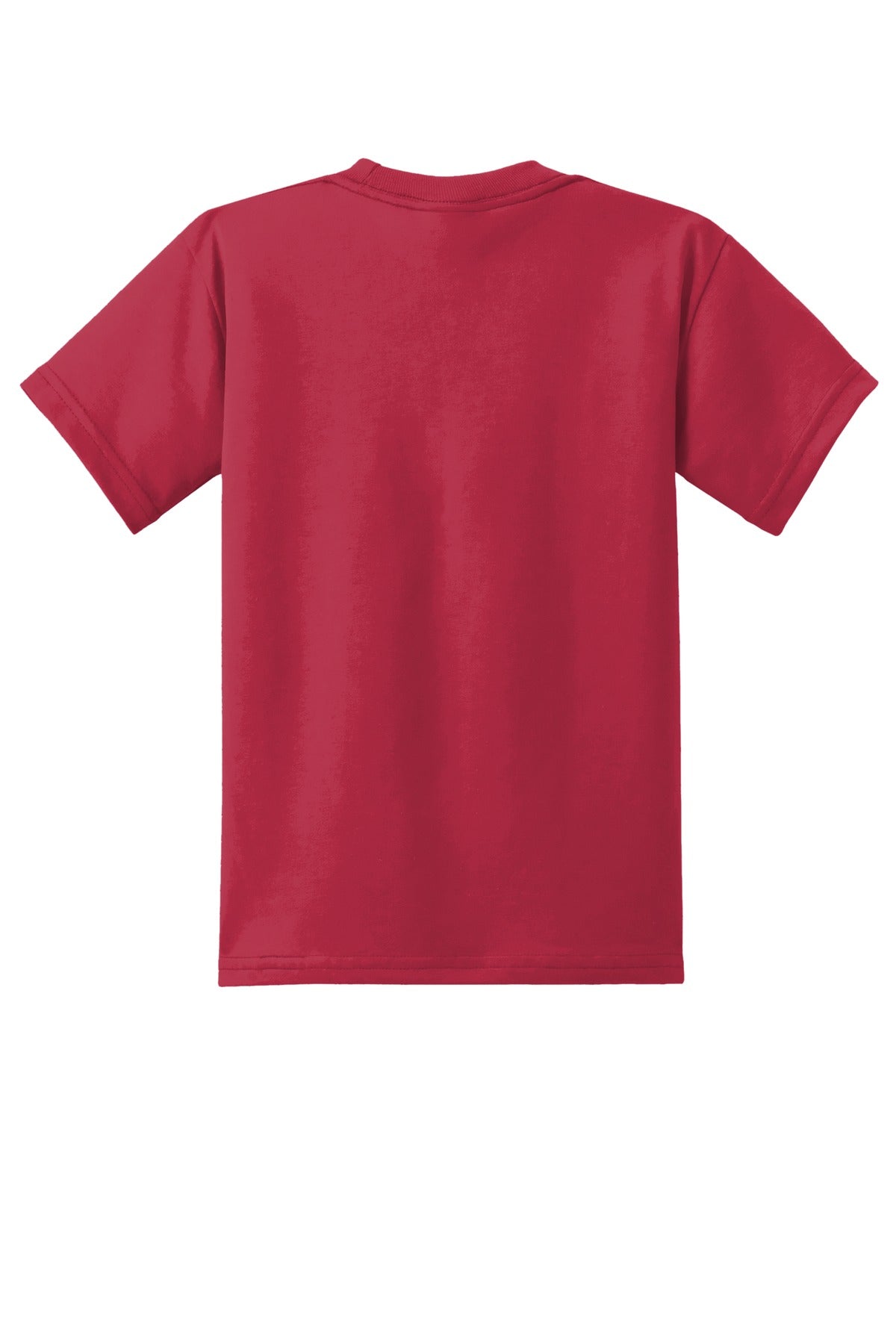 Custom Embroidered Port & Co T-Shirts  in Red