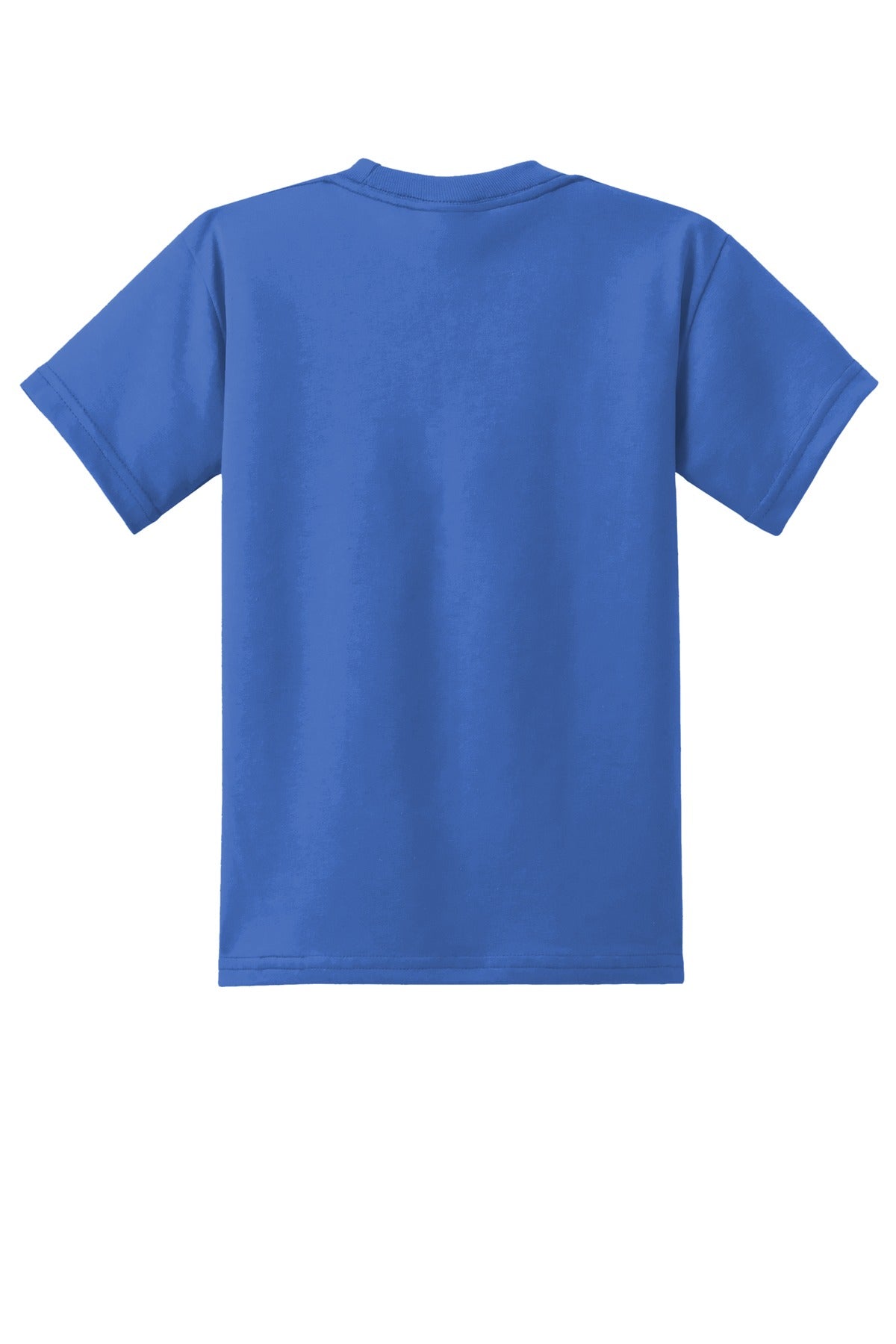 Custom Embroidered Port & Co T-Shirts  in Royal
